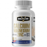 Maxler Calcium Magnesium Zinc + D3, 90 таб.