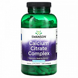 Swanson Calcium Citrate Complex 250 mg, 300 капс.