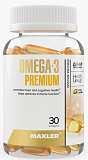 Maxler Omega-3 Premium, 30 капс.