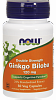 NOW NOW Ginkgo Biloba 120 mg, 50 капс. 