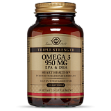 Solgar Triple Strength Omega-3 950 mg EPA & DHA Softgels, 50 капс.
