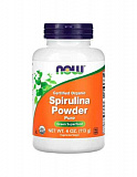 NOW ORG Spirulina Organic Powder, 4 oz (113 г)