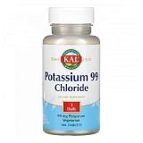 KAL Potassium 99 Chloride 99 мг, 100 таб.