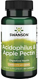 Swanson Acidophilus & Apple Pectin, 90 капс.