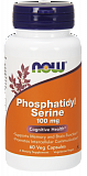 NOW Phosphatidyl Serine, 60 капс.
