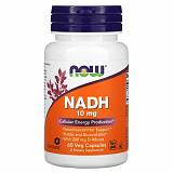 Now NADH 10 mg with 200 mg D-Ribose, 60 капс.