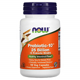 NOW Probiotic-10 25 Billion, 50 капс.