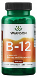 Swanson Vitamin B-12 500 mcg, 250 капс.
