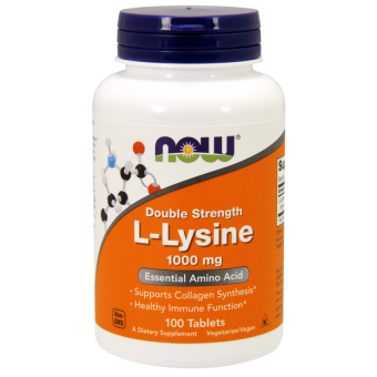 NOW L-Lysine 1000 mg Лизин