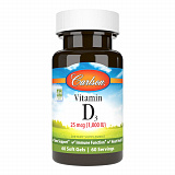 Carlson Labs Vitamin D3 1000IU, 60 капс.