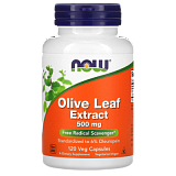 Now Olive Leaf Ext 500 mg, 120 капс.