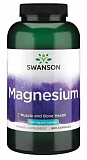 Swanson Magnesium 200 mg, 500 капс.
