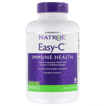 Natrol Natrol Easy-C 500 mg, 240 капс. 