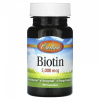 Carlson Labs Biotin 5000, 50 капс.