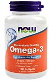 NOW Omega-3 1000 mg, 100 капс.