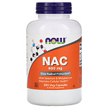 NOW NAC-Acetyl Cysteine 600 mg, 250 капс.