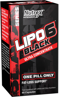 Nutrex Lipo-6 Black Ultra Concentrate Жиросжигатель