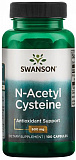 Swanson Nac N-Acetyl Cysteine 600 mg, 100 капс.