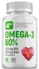 4ME NUTRITION OMEGA-3 60%, 60 капс.