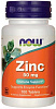 NOW NOW Zinc Gluconate 50 мг, 100 таб. 