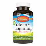 Carlson Labs Calcium Magnesium Gels, 100 капс.