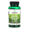 Swanson Full Spectrum Valerian, Chamomile and Hops, 60 капс.