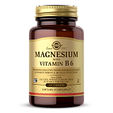 Solgar Magnesium with Vitamin B6, 100 таб.