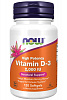 NOW NOW Vitamin D-3 2000 IU, 120 капс. 