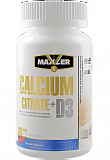 Maxler Calcium Citrate + D3, 120 таб.