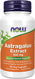 NOW Astragalus 70% Extract 500 mg, 90 капс.