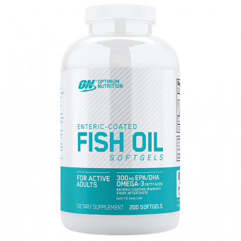 Optimum Nutrition Optimum Nutrition Enteric Coated Fish Oil Softgels,200 капс. Омега 3