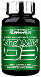 Scitec Nutrition Vitamin D3, 250 капс.