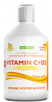 Swedish Nutra Vitamin C+D3 