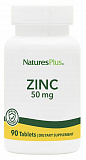 Nature's Plus ZINC 50 mg, 90 таб.