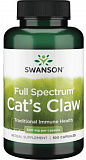 SWANSON Full Spectrum Cat's Claw 500 mg, 100 капс.