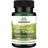 Swanson Full Spectrum Milk Thistle 500 mg, 30 капс.