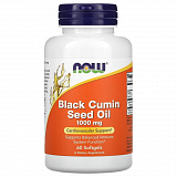 NOW Black Cumin Seed Oil 1000 mg, 60 капс.