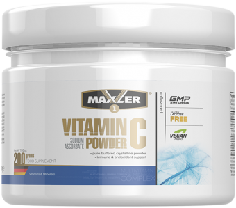 Maxler Maxler Vitamin C Sodium ascorbate, 200 г 