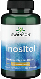 Swanson Inositol 650 mg, 100 капс.