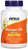 Now BORAGE OIL 1000 mg, 120 капс.