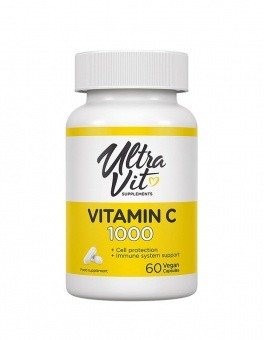 VP Laboratory VP Laboratory UltraVit Supplements Vitamin C, 60 капс. 