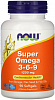 NOW NOW Super Omega 3-6-9 1200 mg, 180 капс. NOW NOW Super Omega 3-6-9 1200 mg, 180 капс.