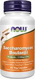 NOW SACCHAROMYCES BOULARDII, 60 капс.