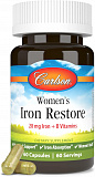 Carlson labs Women's Iron Restore, 60 капс.