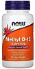 NOW NOW Methyl B-12 5000 mcg, 60 шт. 