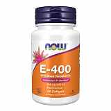 NOW E-400 IU With Mixed Tocopherols, 50 капс.