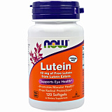 NOW Lutein 10 mg, 120 капс.