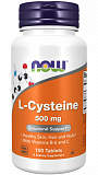 Now Cysteine 500 mg, 100 таб.