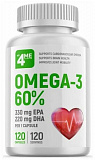 4ME NUTRITION OMEGA-3 60%, 120 капс.