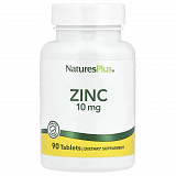 Nature's Plus ZINC 10 mg, 90 таб.